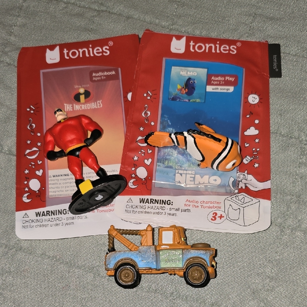 3 Pixar Tonies
